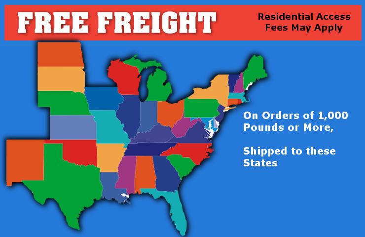 Free Shipping Map